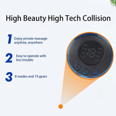 Μίνι συσκευή μασάζ με 8 λειτουργίες - Mini massager 8 modes - Image 6