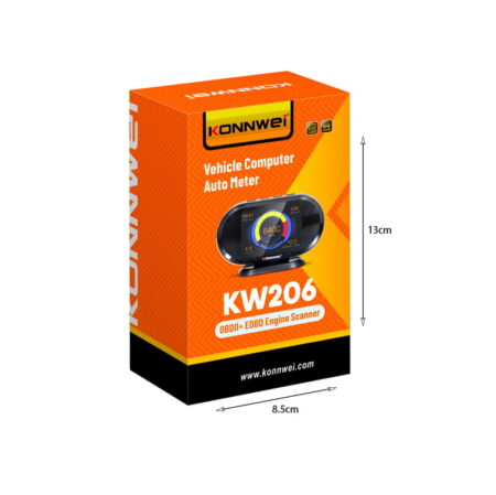 Konnwei οθόνη ενδείξεων αυτοκινήτου OBDII KW206 - Auto on-board computer gauge - Image 4