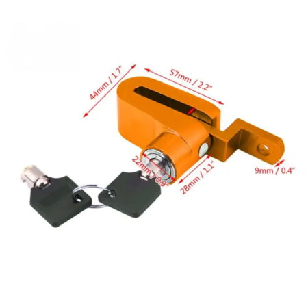 Pervoi Κλειδαριά Δισκόφρενου Μοτοσυκλέτας CTC-569 - Motorcycle Disk Brake Lock - Image 4