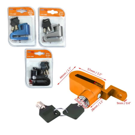 Pervoi Κλειδαριά Δισκόφρενου Μοτοσυκλέτας CTC-569 - Motorcycle Disk Brake Lock - Image 8