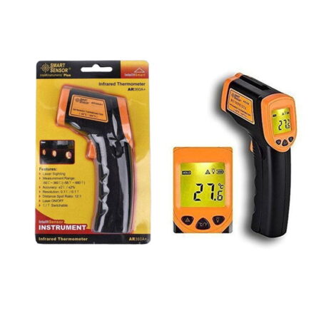 Smart Sensor Θερμόμετρο υπερύθρων χειρός AR360A+ - Infrared Thermometer
