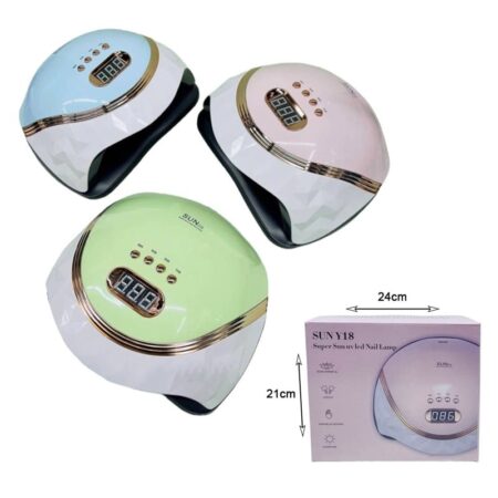 Sun Y18 φουρνάκι νυχιών UV LED 248/288/300W - Nail lamp - Image 6