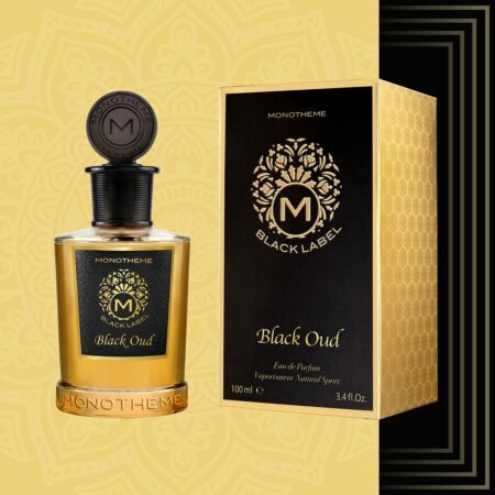 Άρωμα Unisex Monotheme Venezia BLACK LABEL Black Oud EDP 100 ml - Image 3