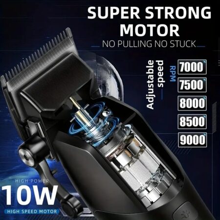 Kemei Κουρευτική Μηχανή KM-1858 - Hair clipper professional - Image 2