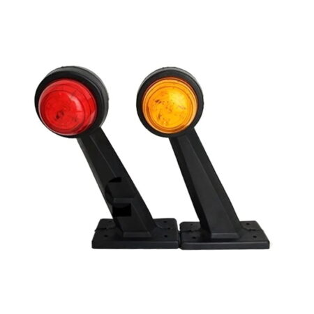 Ζευγάρι Φώτα Όγκου LED Πορτοκαλί-Κόκκινο - LED Volume Lights Orange - Red - Image 2