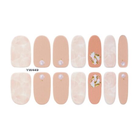 Αυτοκόλλητα νυχιών 12τμχ - Nail stickers 12pcs - Image 3