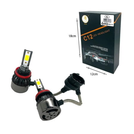 EJC Λάμπα αυτοκινήτου H8/H9/H11 6000K - C12 LED Headlight - Image 3