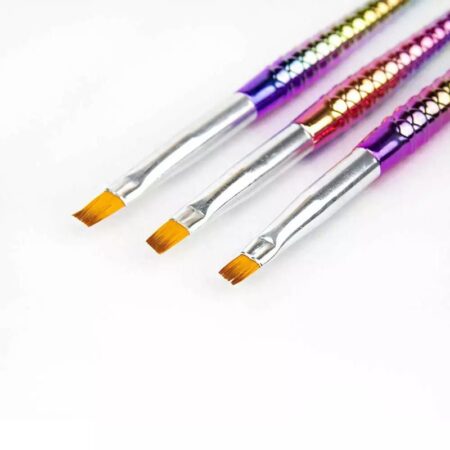 Πινέλα νυχιών για gel acrygel 3 τεμάχια - Nail brush - Image 5