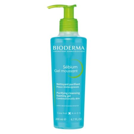 Τζελ Καθαριστικό Προσώπου Bioderma Sebium Moussant