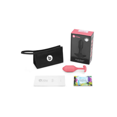 Πρωκτικό Plug B-Vibe 2 Πορτοκαλί Κοράλι - Image 8