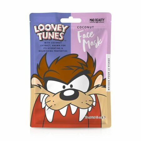 Μάσκα Προσώπου Mad Beauty Looney Tunes Taz Καρύδα (25 ml)