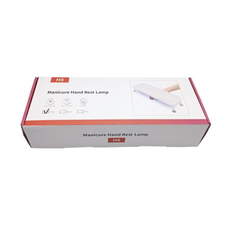 2σε1 Arm rest manicure Φουρνάκι νυχιών και μαξιλάρι H5 - Manicure hand rest lamp - Image 2