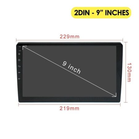 PerVoi Οθόνη αυτοκινήτου 9" HD αφής 4+64GB CTC-9802 - Car Touch Screen Multimedia Player - Image 6