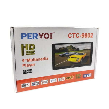 PerVoi Οθόνη αυτοκινήτου 9" HD αφής 4+64GB CTC-9802 - Car Touch Screen Multimedia Player - Image 2
