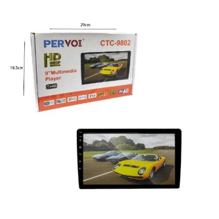 PerVoi Οθόνη αυτοκινήτου 9" HD αφής 4+64GB CTC-9802 - Car Touch Screen Multimedia Player - Image 10
