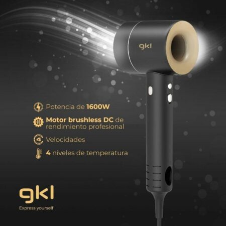 Πιστολάκι GKL Onyx Sense Μαύρο 1600 W - Image 5