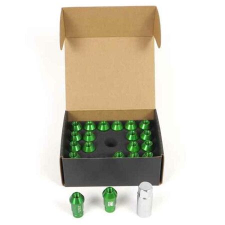 Set Παξιμάδια OMP 7075 40 mm M12 x 1,50 20 uds Πράσινο - Image 2
