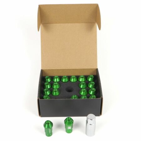 Set Παξιμάδια OMP 7075 40 mm M14 x 1,50 20 uds Πράσινο - Image 3