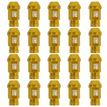 Set Παξιμάδια OMP 7075 Κίτρινο 20 uds M14 x 1,25 - Image 2
