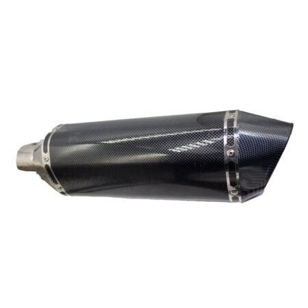 Εξάτμιση μοτοσυκλέτας Carbon Universal 37cm - Motorcycle exhaust - Image 2