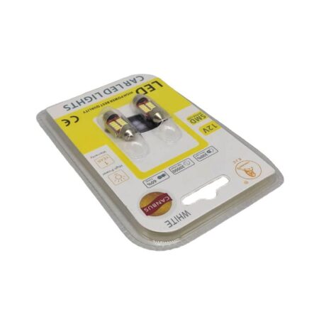 EJC Λάμπες Αυτοκινήτου Canbus 4014-31-10SMD LED 31mm 2τμχ ψυχρό φως - LED light - Image 2