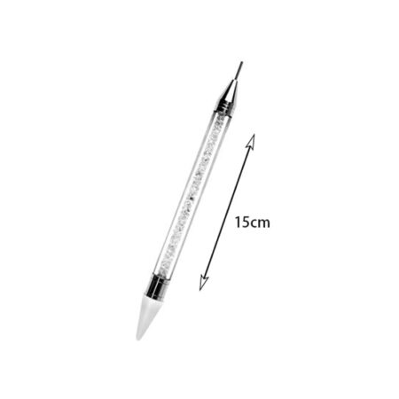Στυλό Τοποθέτησης Στρας Νυχιών - Double Head Crystal Nail Art Pen - Image 4